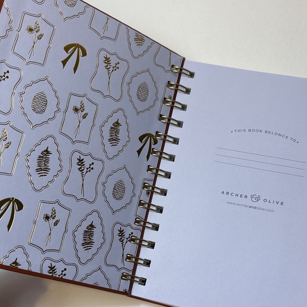 Archer & Olive Rustic Brown Journal with Elastic Closure - Picture 4 of 4